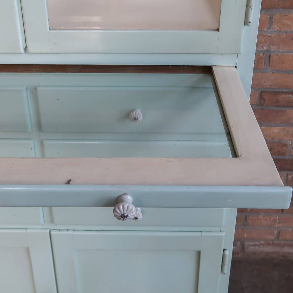 Vintage houten dokterskast - Afbeelding 7