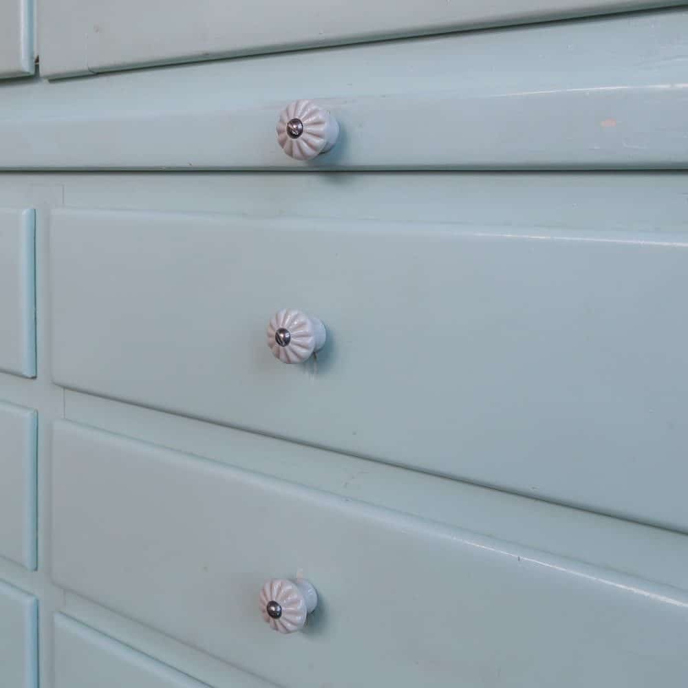 Vintage houten dokterskast - Afbeelding 12