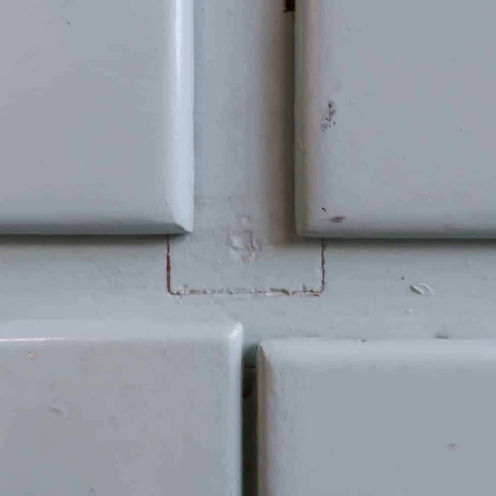 Vintage houten dokterskast - Afbeelding 13