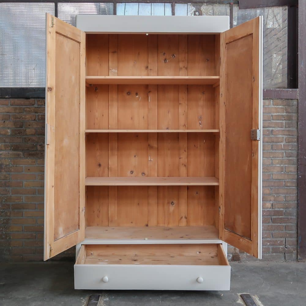 Brocante linnenkast - Afbeelding 3