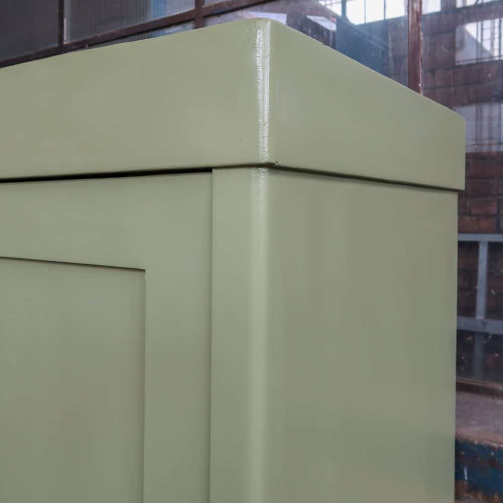Groene eendeurs linnenkast - Afbeelding 5