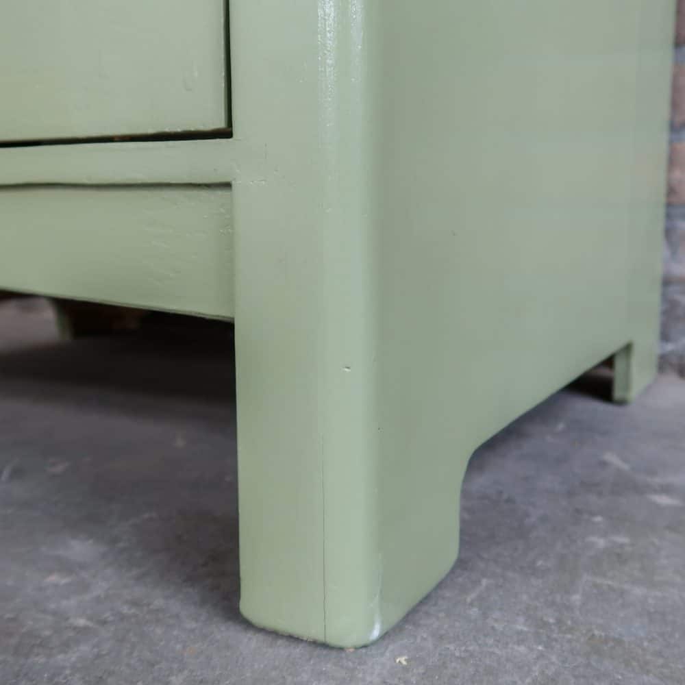 Groene eendeurs linnenkast - Afbeelding 8