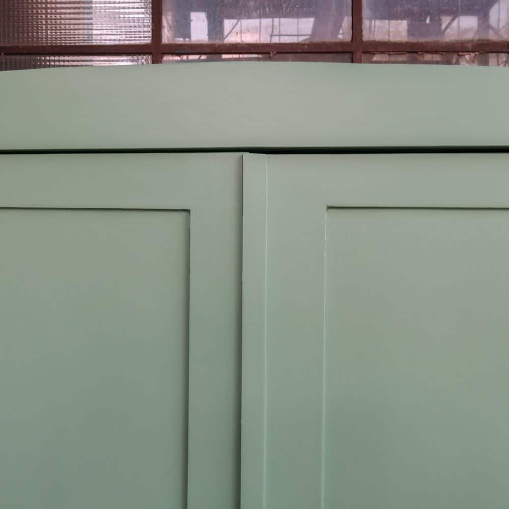 Mintgroene linnenkast - Afbeelding 4