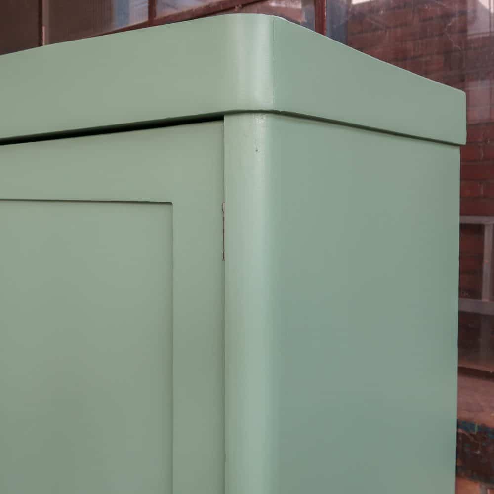 Mintgroene linnenkast - Afbeelding 5
