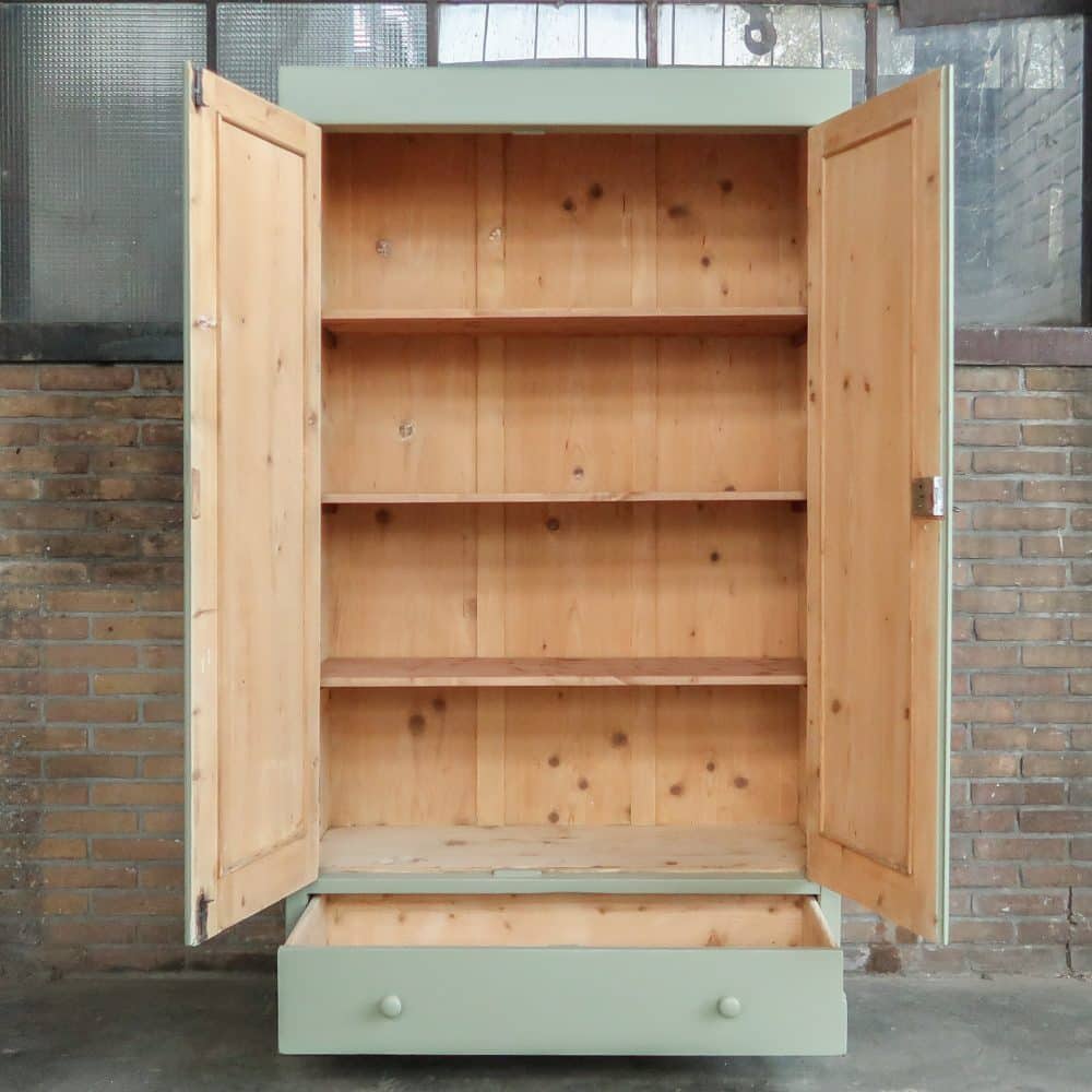 Brocante linnenkast - Afbeelding 3