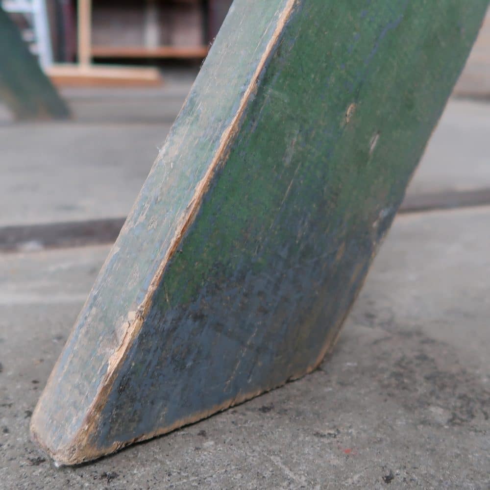 Brocante kruispoot tafel - Afbeelding 8