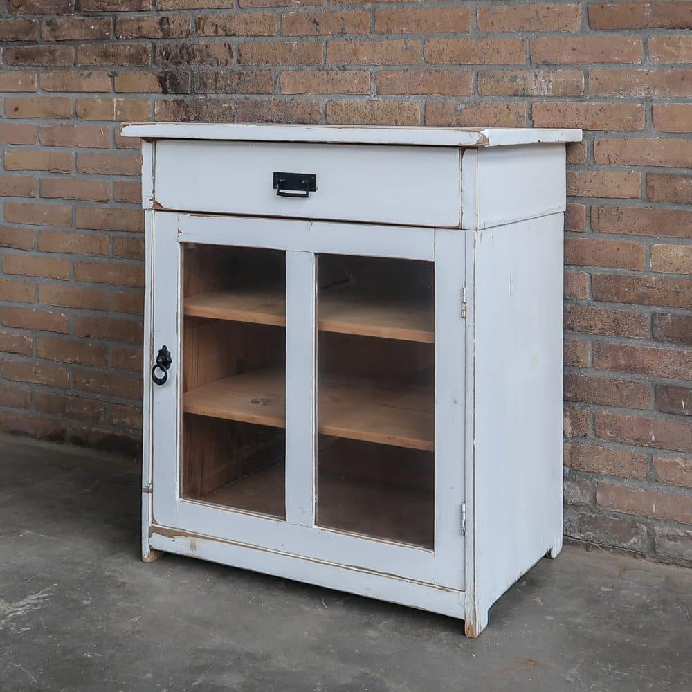 Brocante vitrinekastje - Afbeelding 2