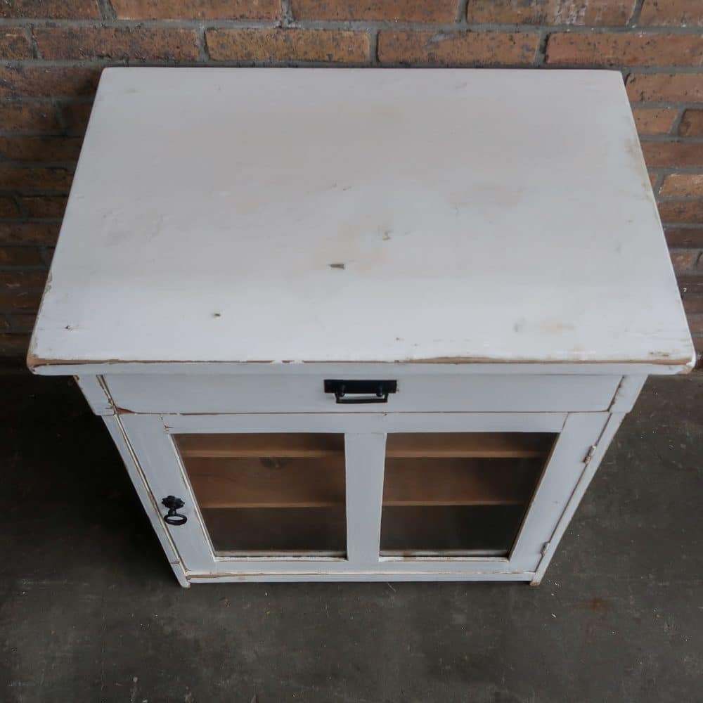 Brocante vitrinekastje - Afbeelding 3