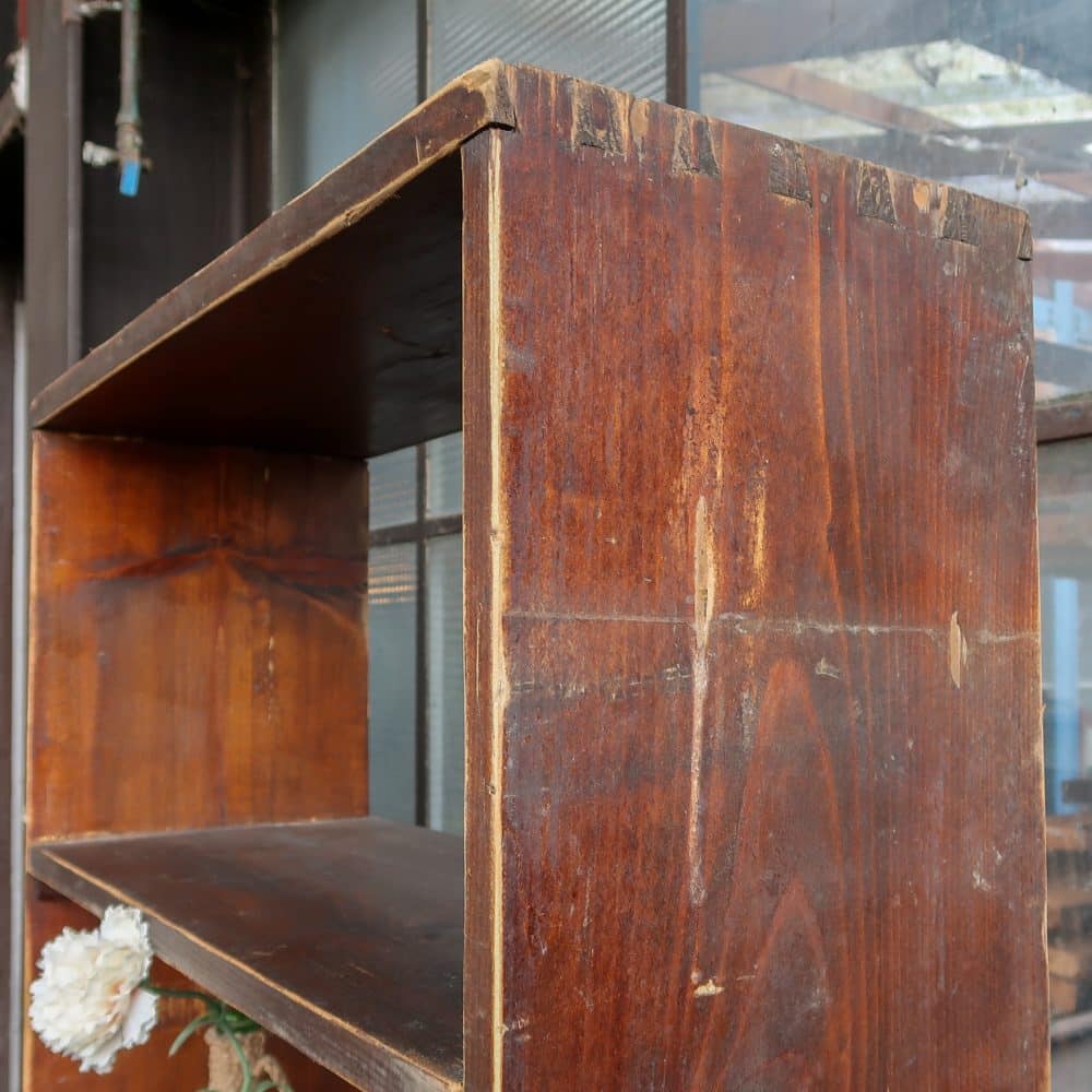 Hoge brocante boekenkast - Afbeelding 3