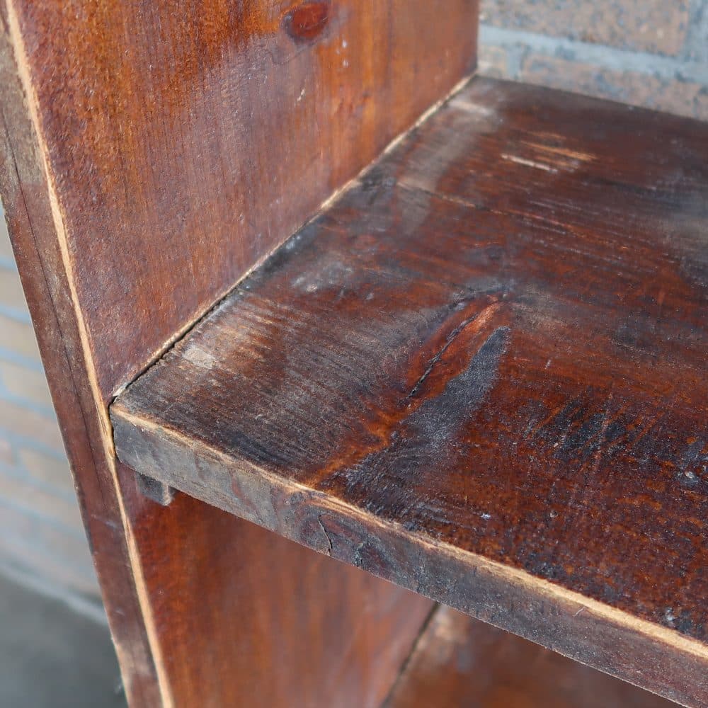 Hoge brocante boekenkast - Afbeelding 5