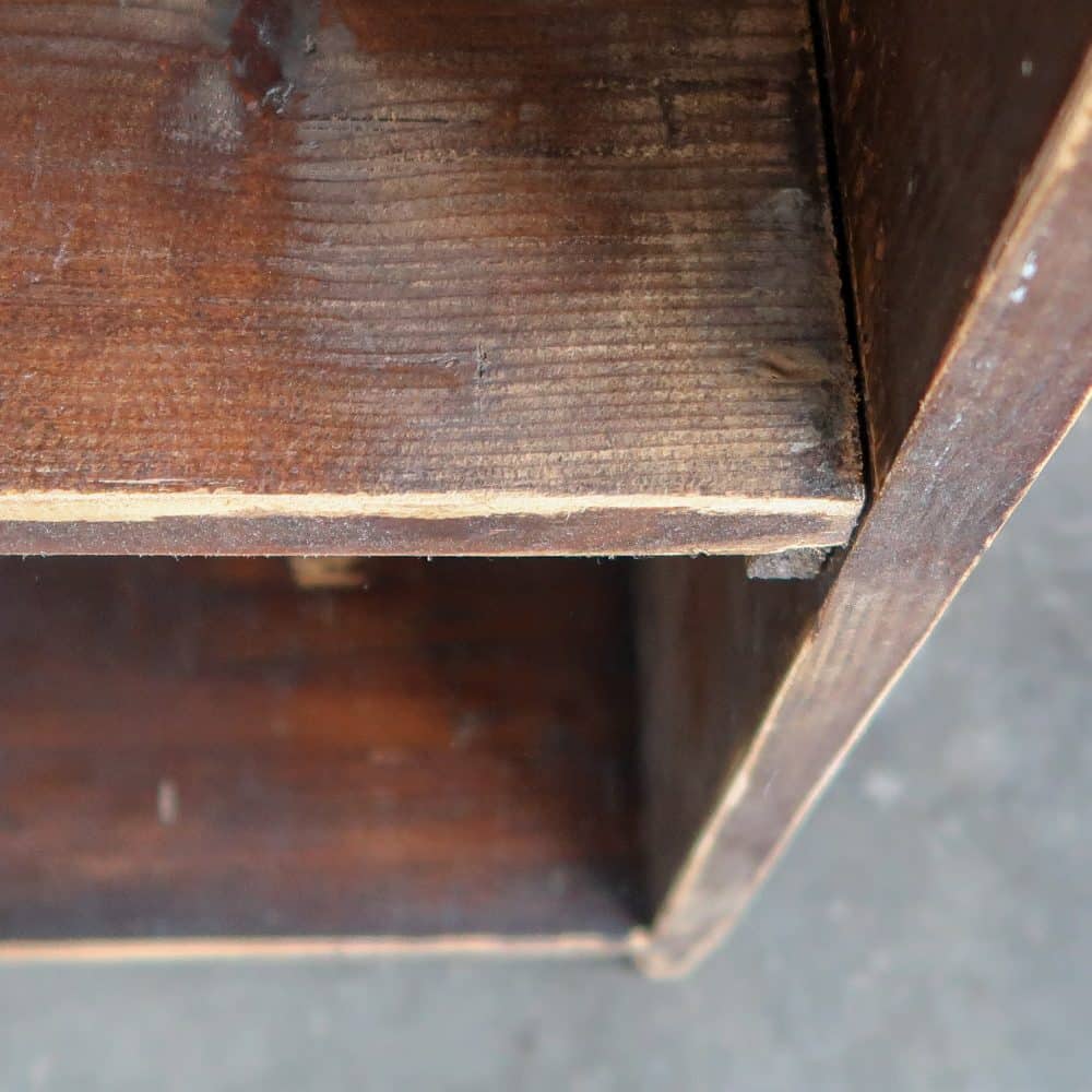 Hoge brocante boekenkast - Afbeelding 6