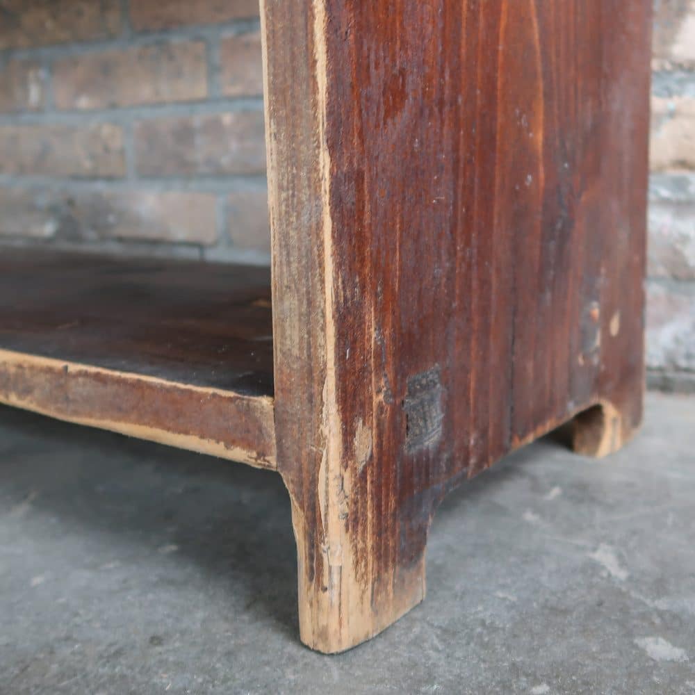 Hoge brocante boekenkast - Afbeelding 7
