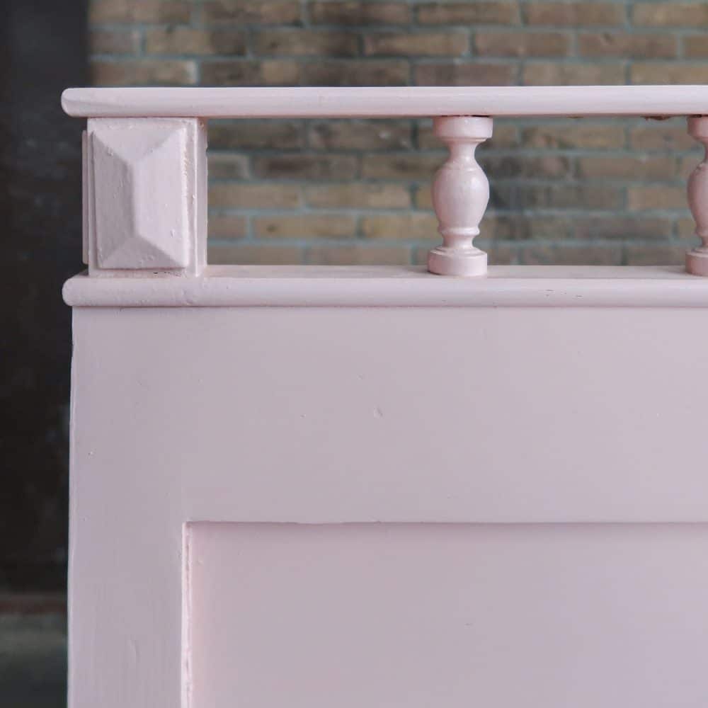 Brocante roze bank - Afbeelding 5