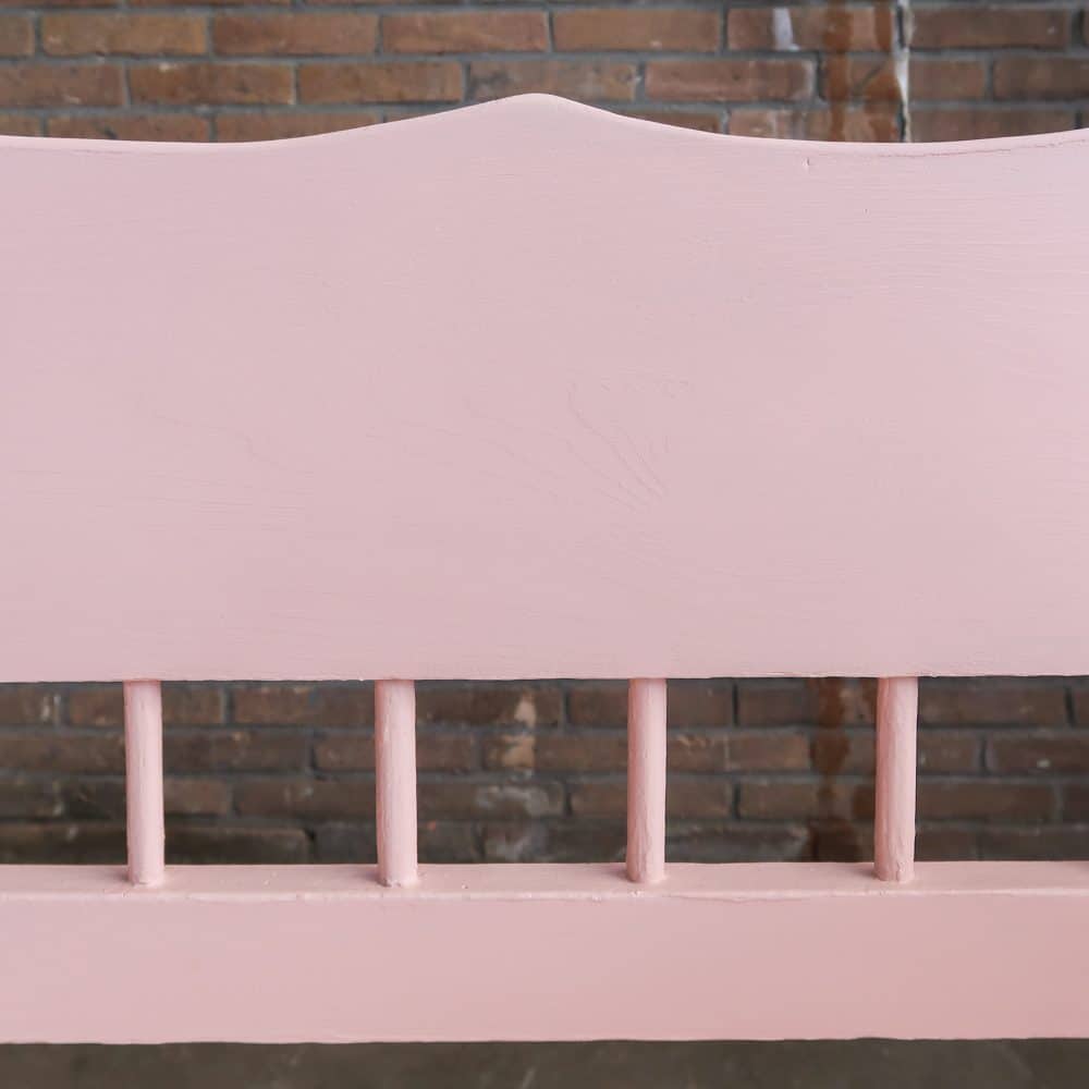 Brocante roze bank - Afbeelding 6