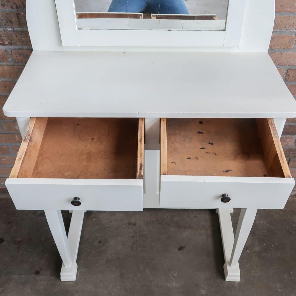 Brocante kaptafel - Afbeelding 7