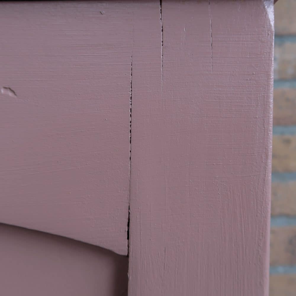 Roze brocante nachtkastje - Afbeelding 6