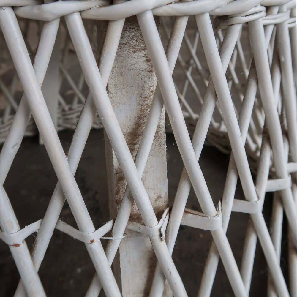 Vintage rotan stoel - Afbeelding 8