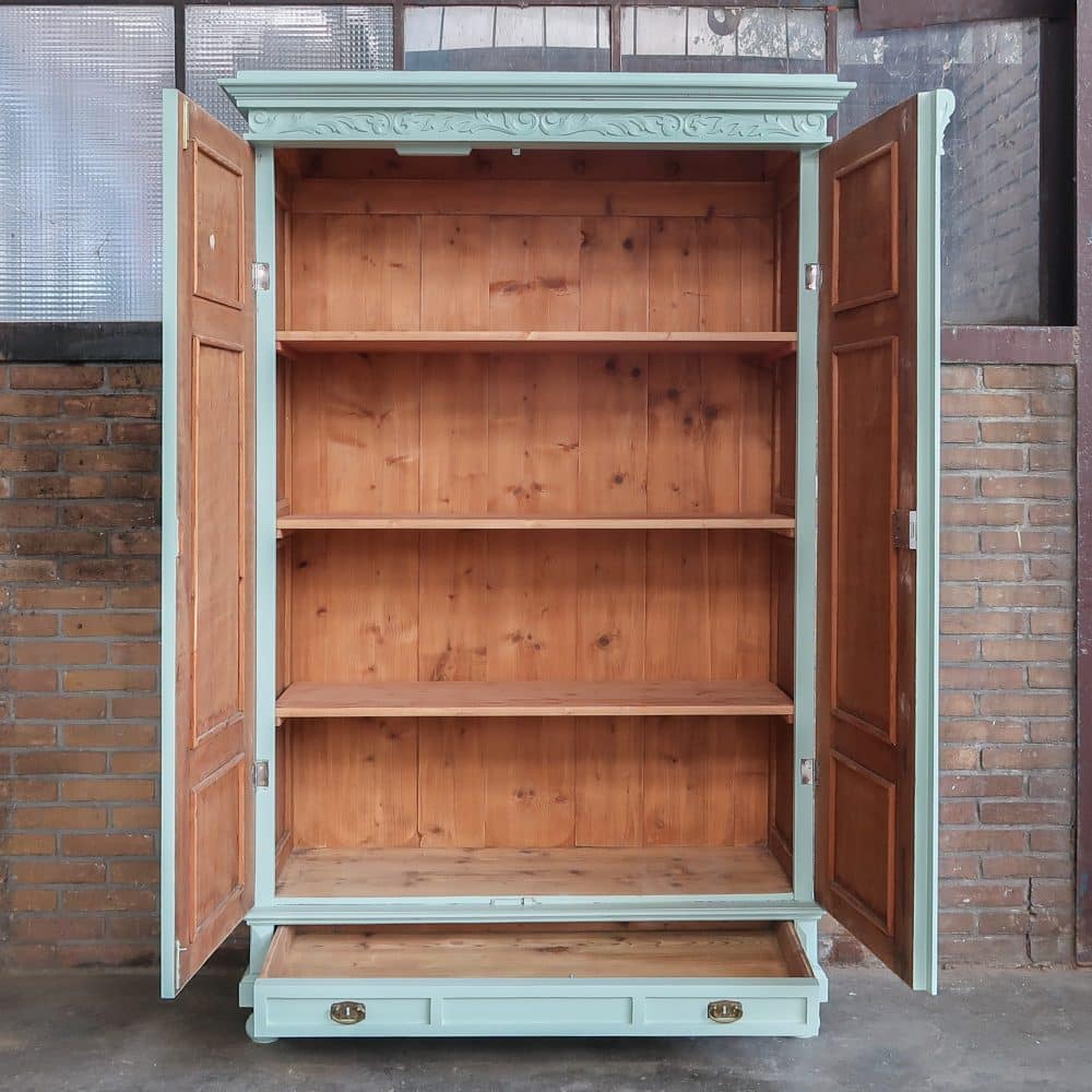 Brocante linnenkast - Afbeelding 3