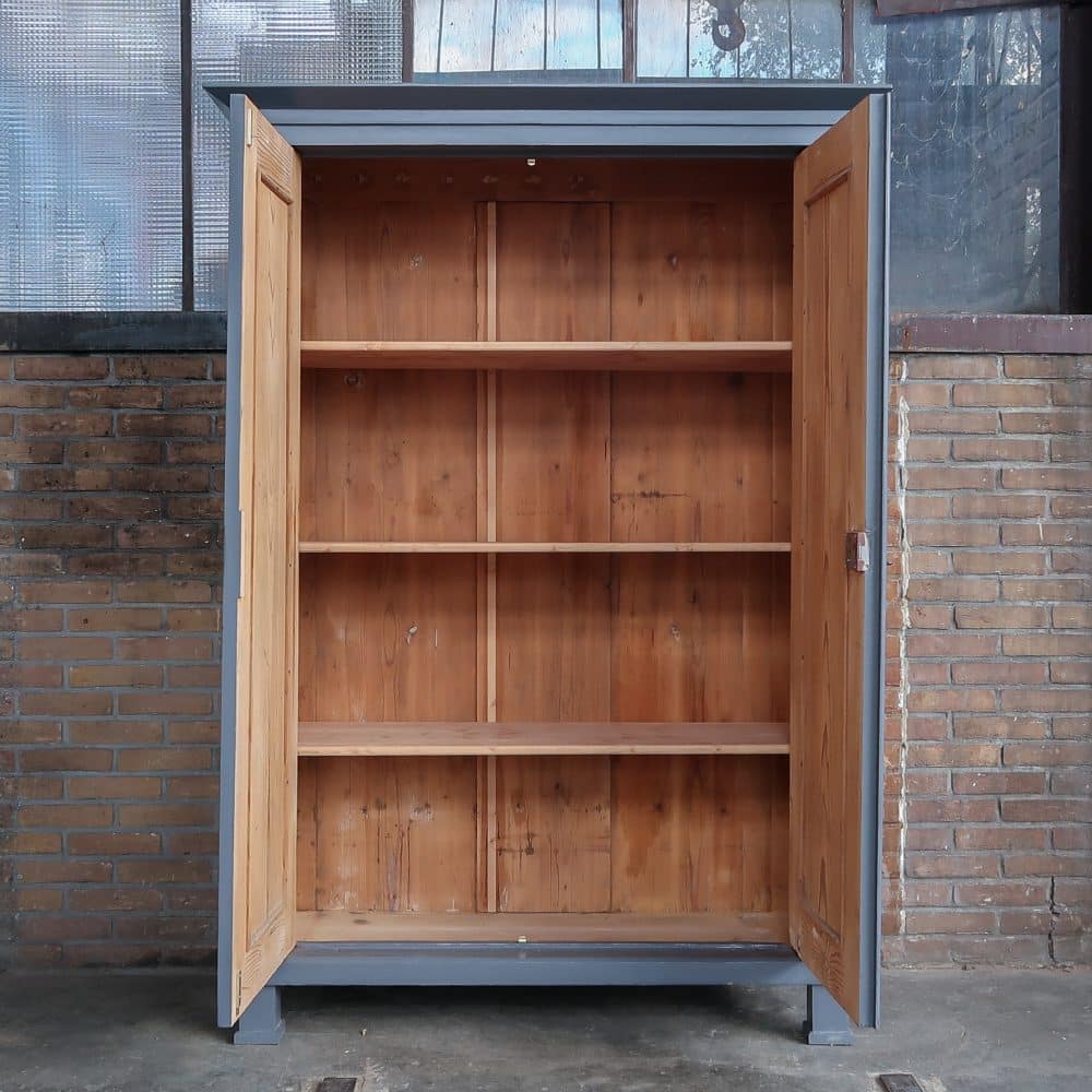 Brocante linnenkast - Afbeelding 3
