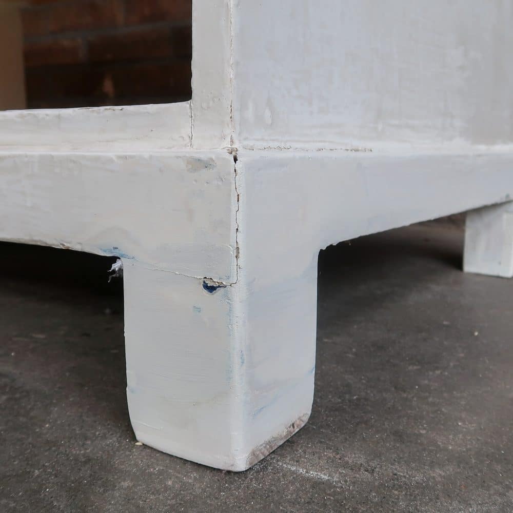 Brocante houten vakkenkast - Afbeelding 12