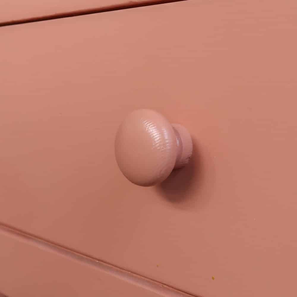 Roze eendeurs vitrinekast - Afbeelding 8