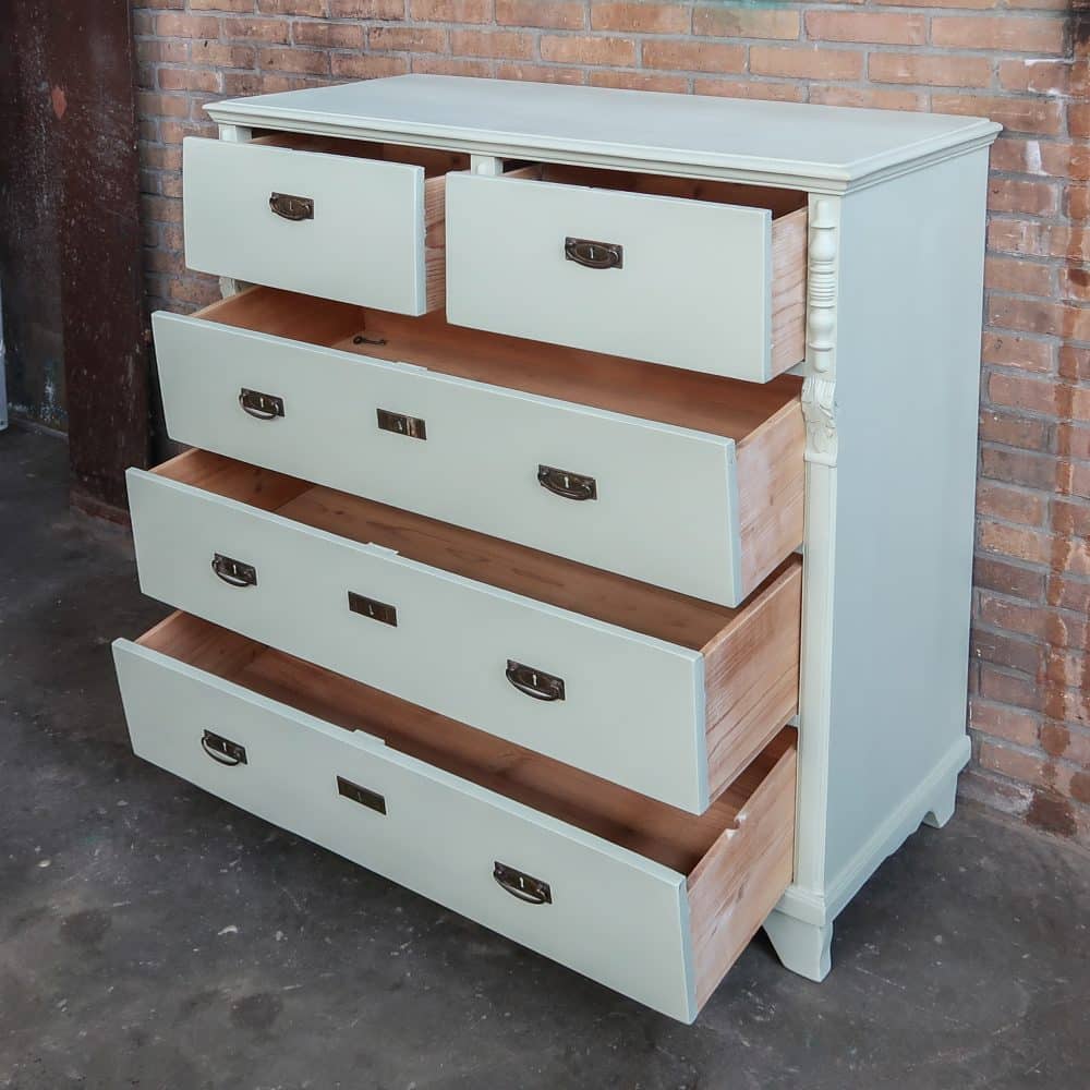 Grote brocante ladekast - Afbeelding 3