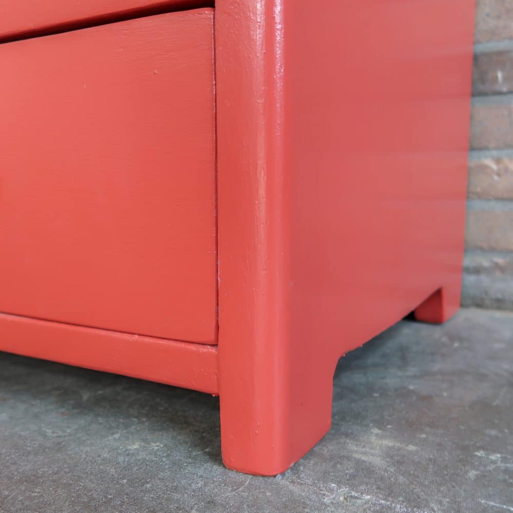 Brocante vitrinekast - Afbeelding 8