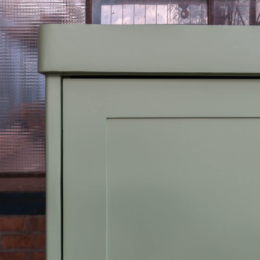 Groene eendeurs linnenkast - Afbeelding 4