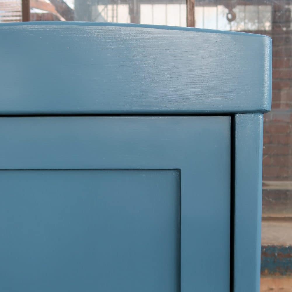 Blauwe eendeurs linnenkast - Afbeelding 4