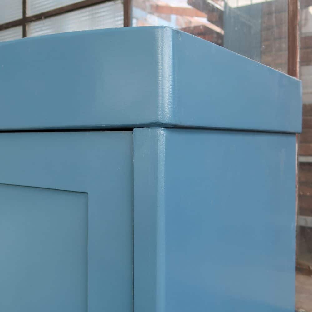 Blauwe eendeurs linnenkast - Afbeelding 5
