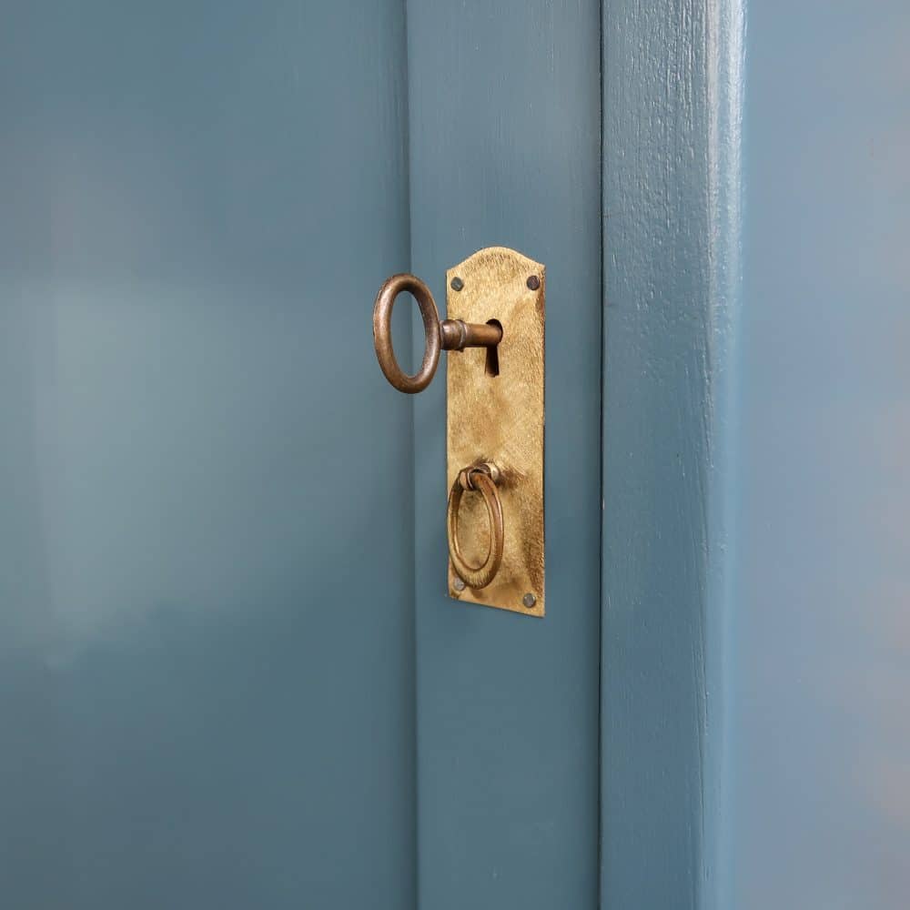 Blauwe eendeurs linnenkast - Afbeelding 6
