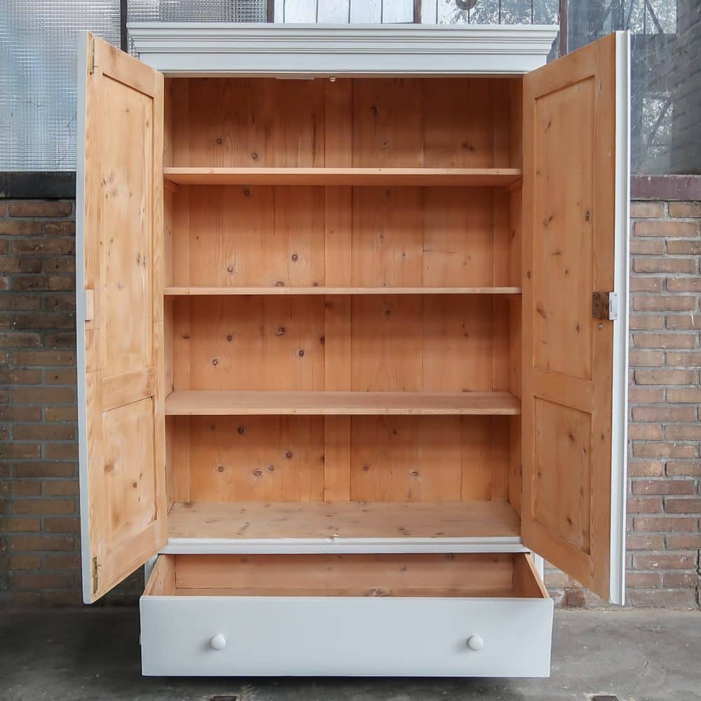 Brocante linnenkast - Afbeelding 3