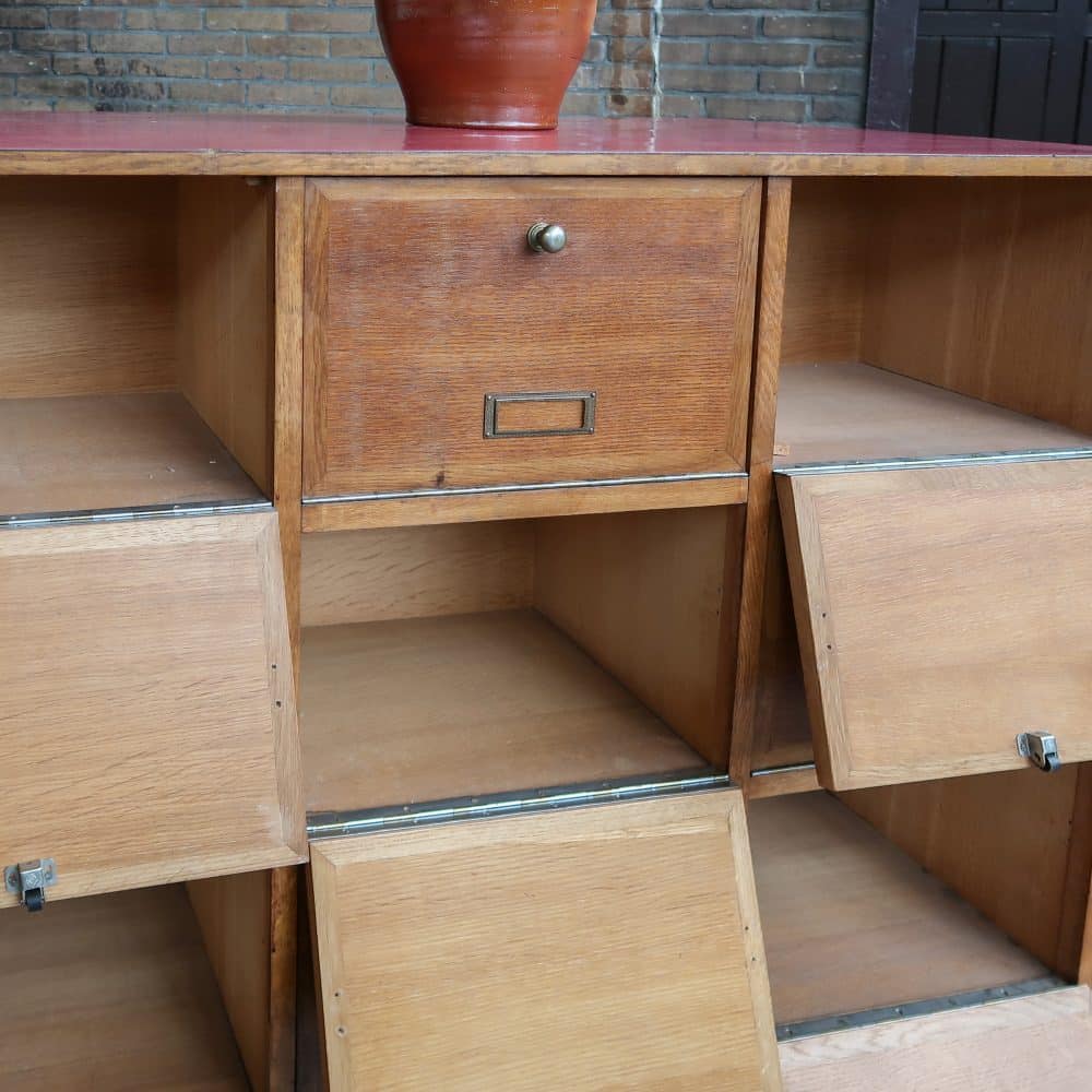 Vintage kleppenkast - tweezijdig - Afbeelding 3