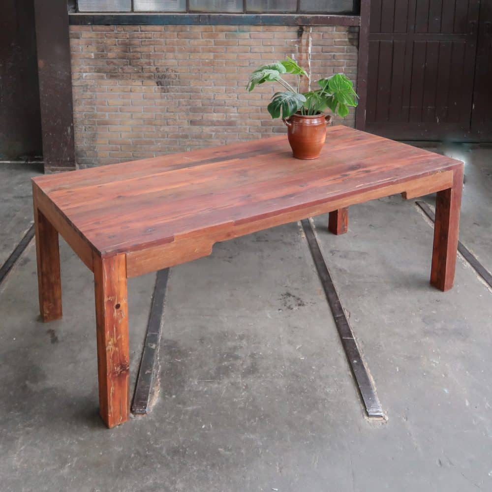 Robuuste eettafel - Afbeelding 2