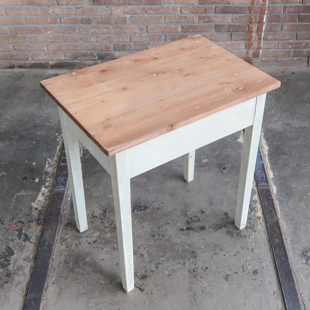 Brocante bijzettafeltje - Afbeelding 2