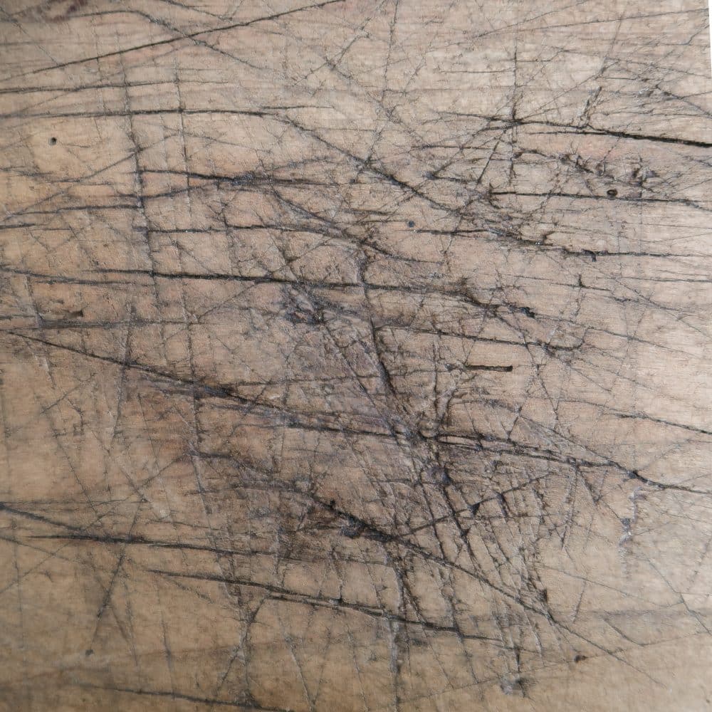 Houten slachttafeltje - Afbeelding 4