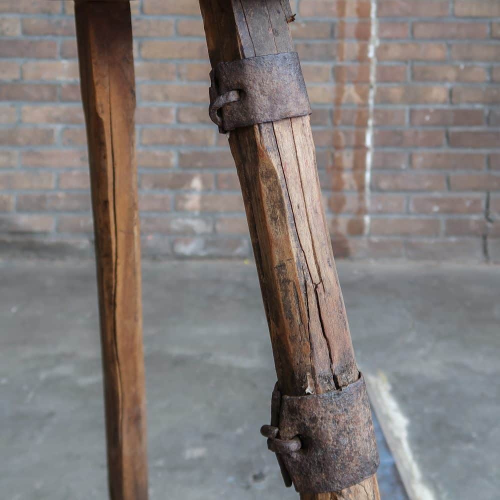 Houten slachttafeltje - Afbeelding 6