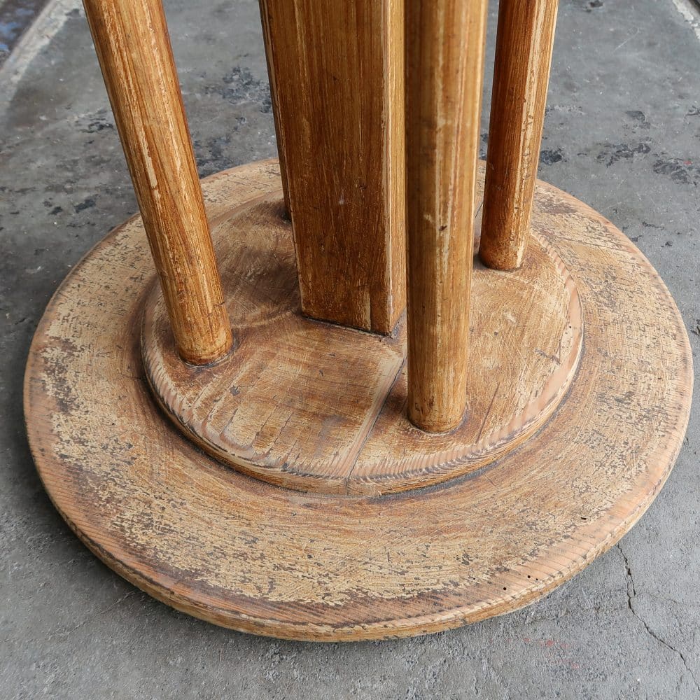 Rond brocante tafeltje - Afbeelding 4