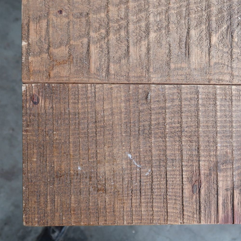 Houten kruispoot werktafel - Afbeelding 4