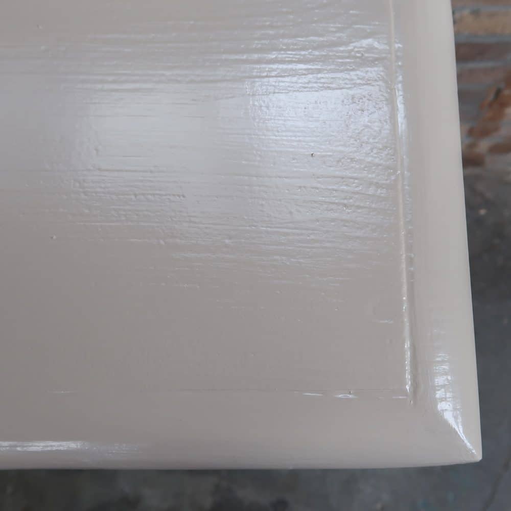 Brocante beige dressoir - Afbeelding 4