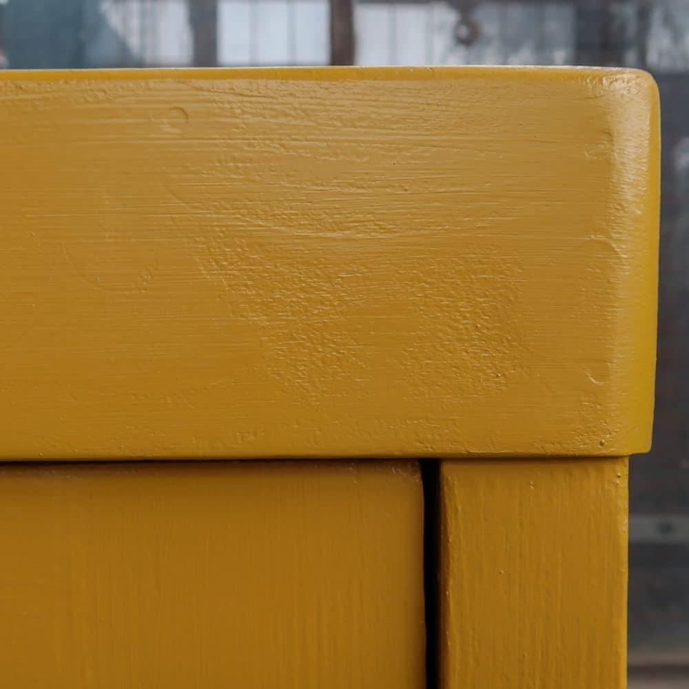 Brocante eendeurs linnenkast - Afbeelding 6