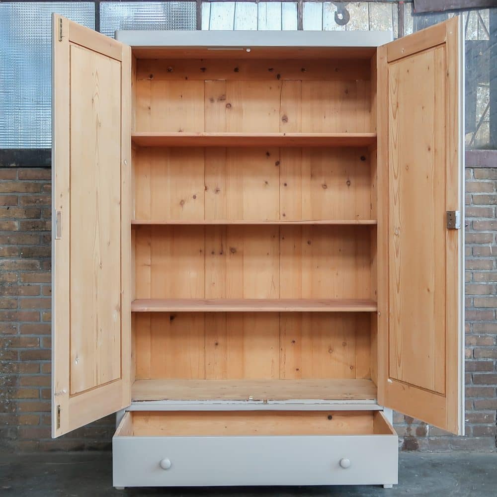 Brocante linnenkast - Afbeelding 3