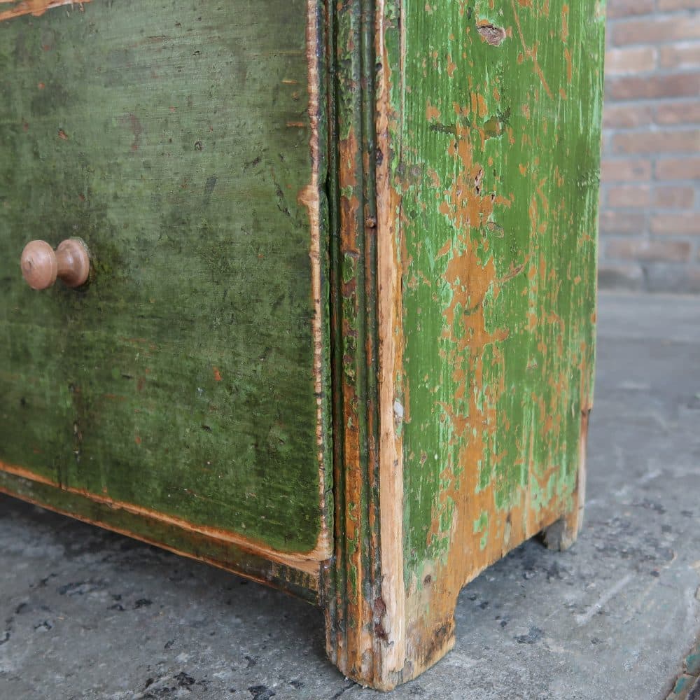 Brocante boekenrek met lades - Afbeelding 10