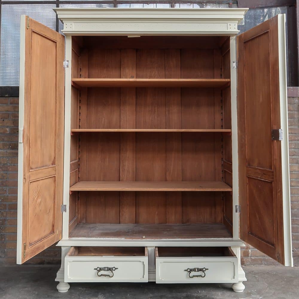 Brocante linnenkast - Afbeelding 3