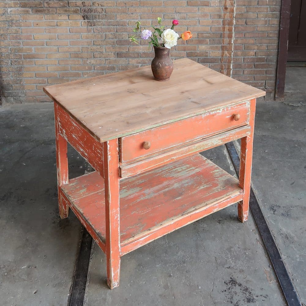 Brocante werktafel - Afbeelding 2