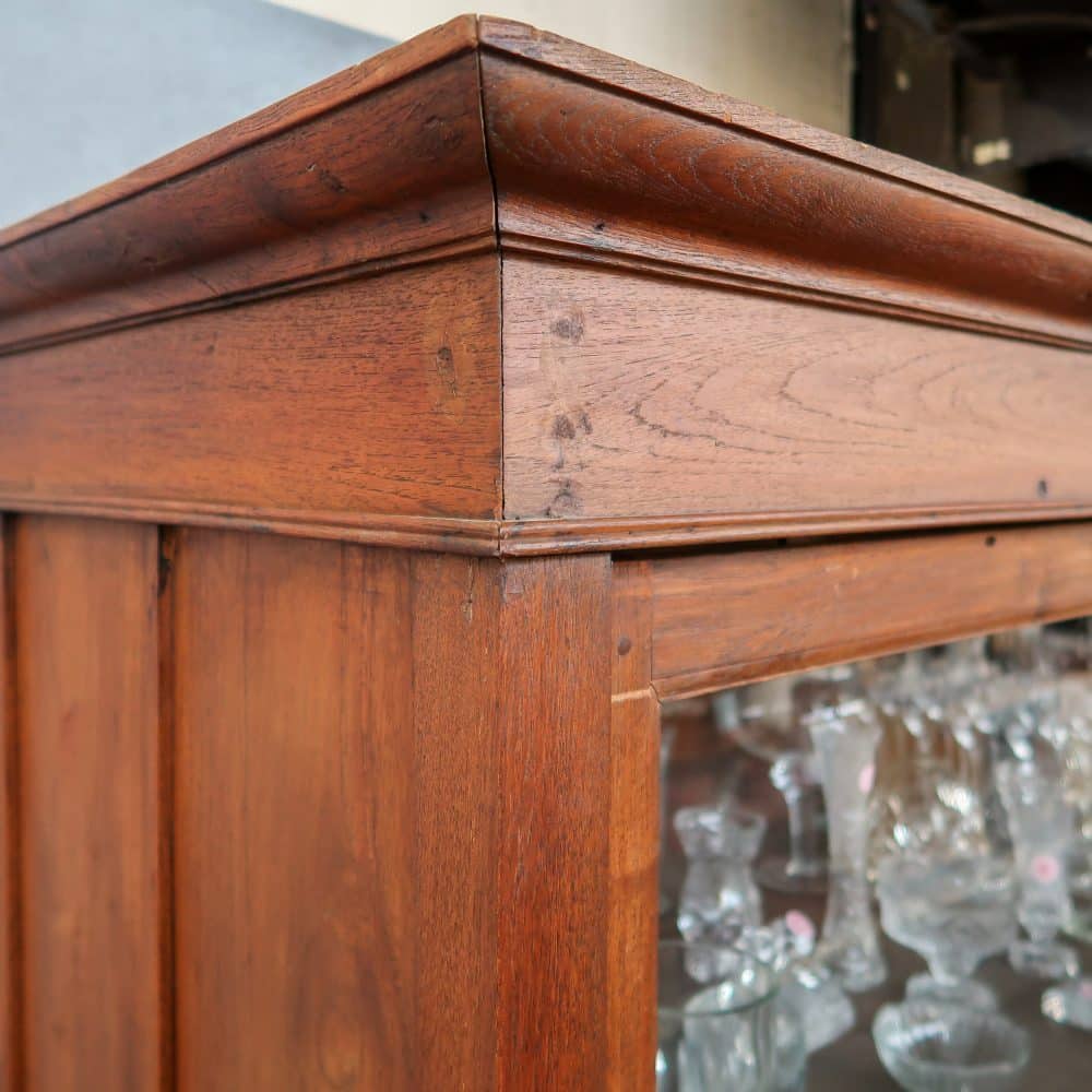 Antieke kast met schuifdeuren - Afbeelding 9