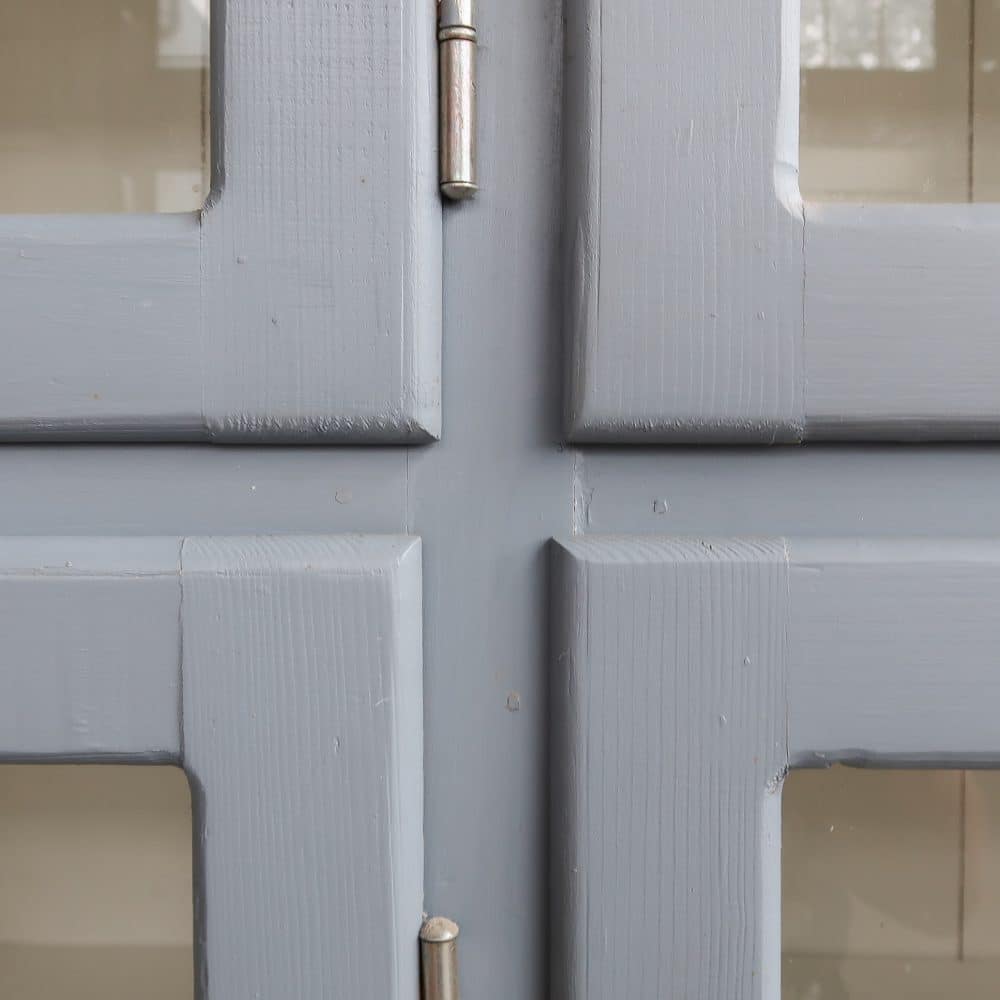 Houten vitrinekast - Afbeelding 7