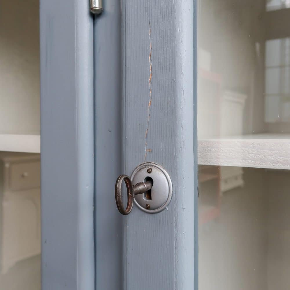 Houten vitrinekast - Afbeelding 8