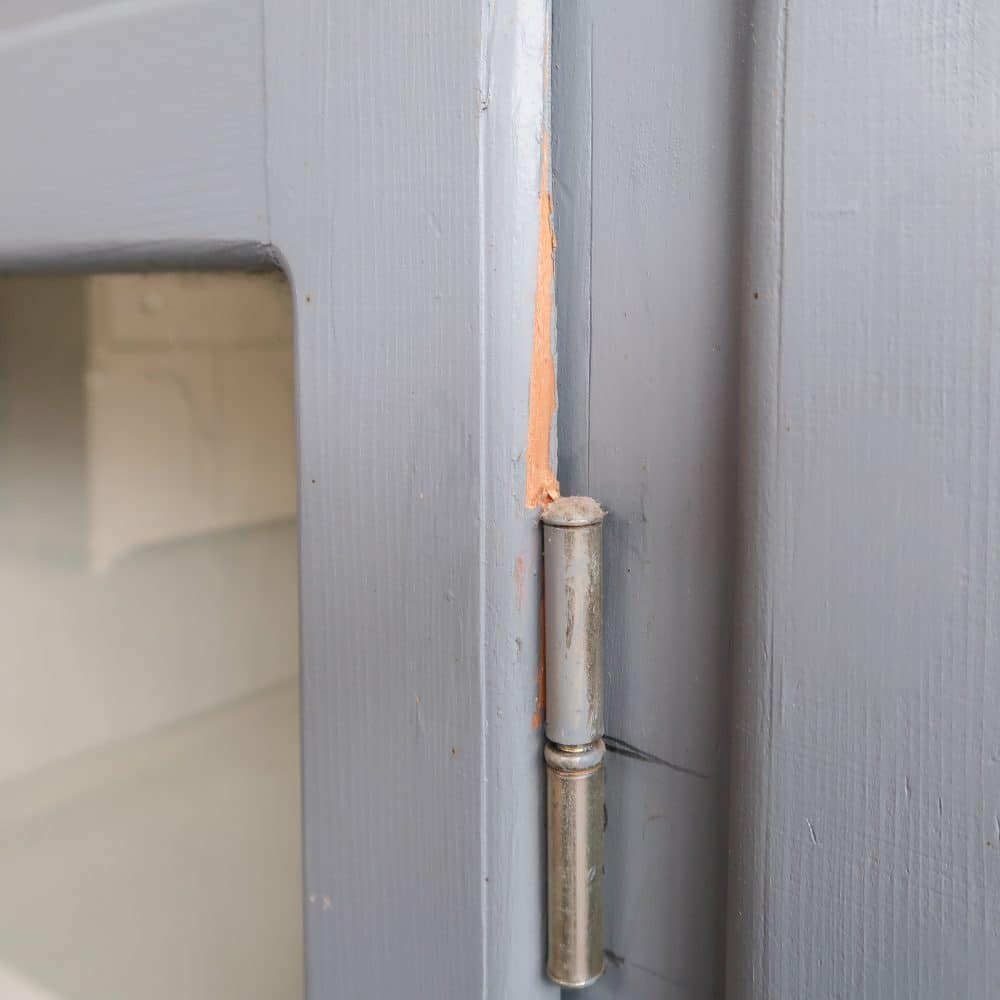 Houten vitrinekast - Afbeelding 10