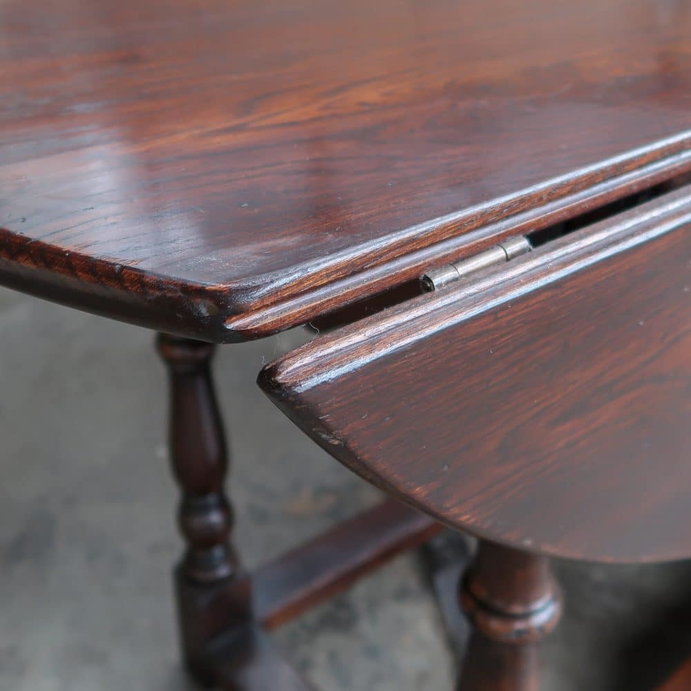 Antieke hangoortafel - Afbeelding 5